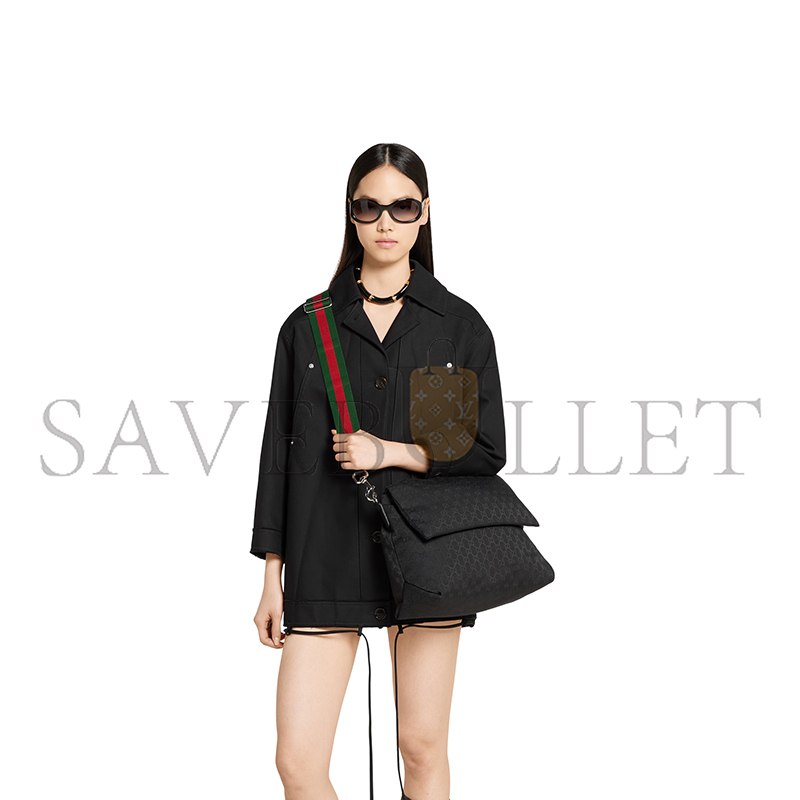 G*u*i medium gg crossbody bag with web 821616 (36*25*12cm)